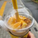 #1 라라스윗 딸기🍨/메가커피 팥빙젤라또, 망고젤라또/오두비