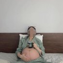 [옥정]스마트폰 인생 사진찍기 | 내돈내산 도씨 커플잠옷 입고 파자마 셀프 만삭 촬영 후기