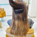 문학사거리 | 문학학동미용실 [탈색후 카키염색] 제오헤어주안석바위사거리점 시아실장