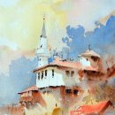 수채화 물빛그림 이미지