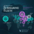순위: 세계 최대 잠수함 함대 이미지