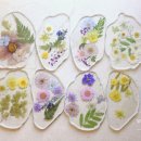 꽃누르미(압화) 레진공예 이미지