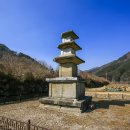 산청 삼장사지 삼층석탑 山淸 三狀寺址 三層石塔 이미지