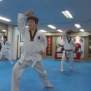 성인 태권도장 이미지