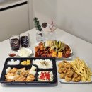 코리엔탈깻잎두마리치킨&모락로제떡볶이 | 포항 치킨 맛집 장성동 냠냠숯불두마리치킨 도시락 배달까지