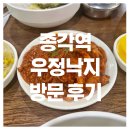 [종각역 맛집] 우정낙지 : 매운 낙지볶음과 낙지수제비와 소주로 스트레스 풀고오기!! 매운음식 추천!!