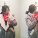 winter faux suede coat 후기:D 이미지