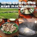 산속에농원민박 | EBS 극한직업 청양 밥주는 민박집 어디? 송조농원 1박 3식 8만원 흑염소 전골 탕 수육 코스 요리
