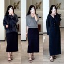 도산 쇼룸 | 25FW 아가일 캐시미어 스웨터, 라비나 비건 레더 스커트,일라이러 니트 가디건, 일라이러...