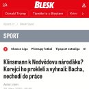 [Blesk] 체코 대표팀 클린스만 선임을 향한 한국인들의 경고 이미지