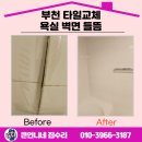 중2동-9 | 부천 타일교체 욕실 벽면 들뜸 잡는 전문가!