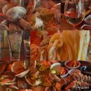 서리1길 | 신사역 분위기 좋은 술집 서리달 백합조개두부술찜 낮술 코스