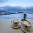 나폴리 카페 | 고성 여행 필수 코스 주차 편한 나폴리커피하우스 대형 오션뷰 카페 솔직 후기