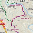 장바탕1교 | 전북 무주에서 충남 금산으로 이어지는 베틀봉, 갈선산, 성골산20191130 토