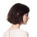 단발머리 이미지