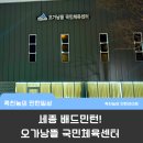 오가낭뜰 숲속 체육관 | 세종 배드민턴 칠 수 있는 곳 2탄! 세종 아름동 배드민턴장 '오가낭뜰 국민체육센터'