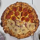 인천 서구 피자 맛집 노모어피자 인천연희점 홀에서 먹은 반반피자, 치즈오븐김치볶음밥 후기