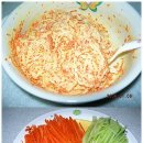 간단한 김밥말기-크래미 샐러드김밥 이미지