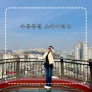 비둘기공원 화장실 | 인천 수봉공원 스카이워크 정상 가는법 주차 꿀팁 포토존 위치 공유 벚꽃 명소 위치