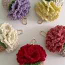 손뜨개 키링 만들기 이미지