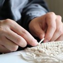 마크라메 소품 제작 이미지
