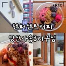 4169 | 텐퍼센트커피 스트로베리 요거트·아사이베리 젤라또 크런치 후기·가격·할인｜양산사송3지구점