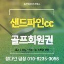 샌드파인 골프클럽 | 강원명문 골프장 샌드파인cc회원권