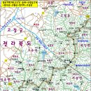 2. 장성 문수산(文殊山 축령산 622.6) 지도 이미지