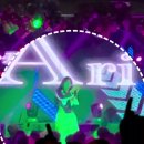 부산아시아드나이트 실시간 평일 스테이지를 강타하는 DJ 아리 (ASTER AZAS! 리믹스) 댄스 리얼 직캠 현장! 온몸을 휘감는 폭발 이미지