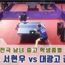 서현우(심인고) vs 길민석(대광고) ┃ 2022년 제60회 전국 남녀 중고 학생종별 탁구대회 이미지