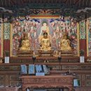 천축사 목조석가삼존불 이미지