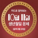 오늘의 운세 --- 2025년 10월 11일(음력 8월 20일) 癸丑 토요일 이미지