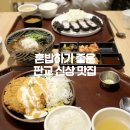 서오릉피자 성남신흥점 | 판교 혼밥 맛집 흥도식당 판교점, 돈까스 먹기 좋은 판교역 밥집 데이트