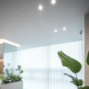 가인커튼블라인드 | 행복가득한인테리어 동탄 전시장 화이트 시폰커튼 시공 후기
