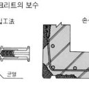 콘크리트 구조물의 보수공법 이미지