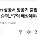 아시아나 항공기 출입문 연 30대 승객 근황 이미지