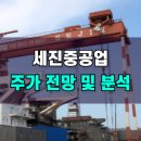 조선주 중에 가장 저평가된 세진중공업 주가 전망 및 분석