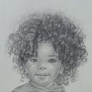 연필인물화 이미지