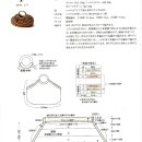 가방뜨기 도안 ;뜨개질 (손뜨개) 이미지