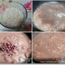 옹심이팥죽 이미지