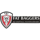 [ YC MOTORS ] 신상품 / FAT BAGGERS 핸들바 1.5&#34; 스글 / 로글 / 로드킹 / 소프테일 / 할리 편안한 라이딩 / 유압 크러치 &amp; 케블 크러치 조절식 레버 이미지