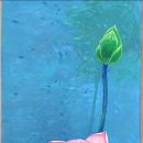 즐거운 아크릴화 이미지