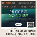 처음 시작하는 데이터 분석, 엑셀 | 데이터 분석 기초부터 실전까지 아이티동스쿨 판다스 마스터 클래스 수강 후기