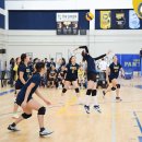 High School athletes hit the tracks, serve on the volleyball court.. 이미지