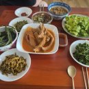 행복농장 | 포항 본가 주말농장 제철 가죽나물·두릅과 어머니표 등뼈김치찜으로 차린 보약밥상