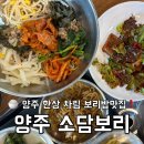 소담보리밥 | 양주 보리밥 소담보리 후기｜푸짐한 한상차림 양주 한정식 추천