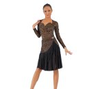 웰빙소셜댄스스포츠 | 라틴 댄스 반신 스커트 여성 프릴 레이스 숏으로 스타일 완성하기