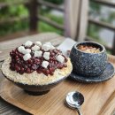 팀레오 | 대전 수통골 빙수 맛집 &#39;카페레오&#39; / 팥빙수, 대추차 / 테라스