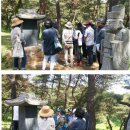 5월 21일 이사동답사 후기 2 : 송이창의 묘, 선무랑공파 재실, 송응서의 묘 이미지