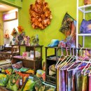 천연염색과 바느질 이미지